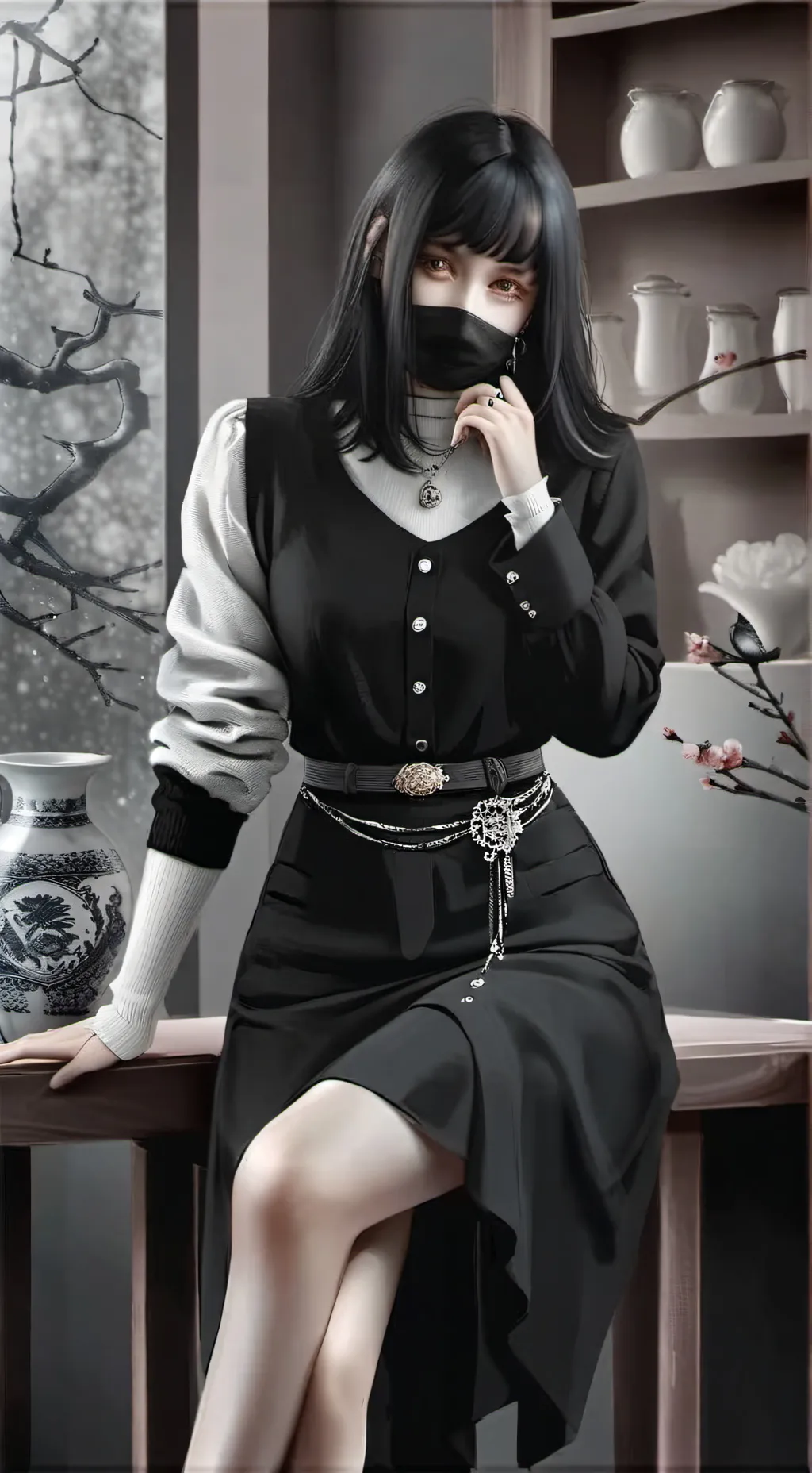 ai character: Аделия background