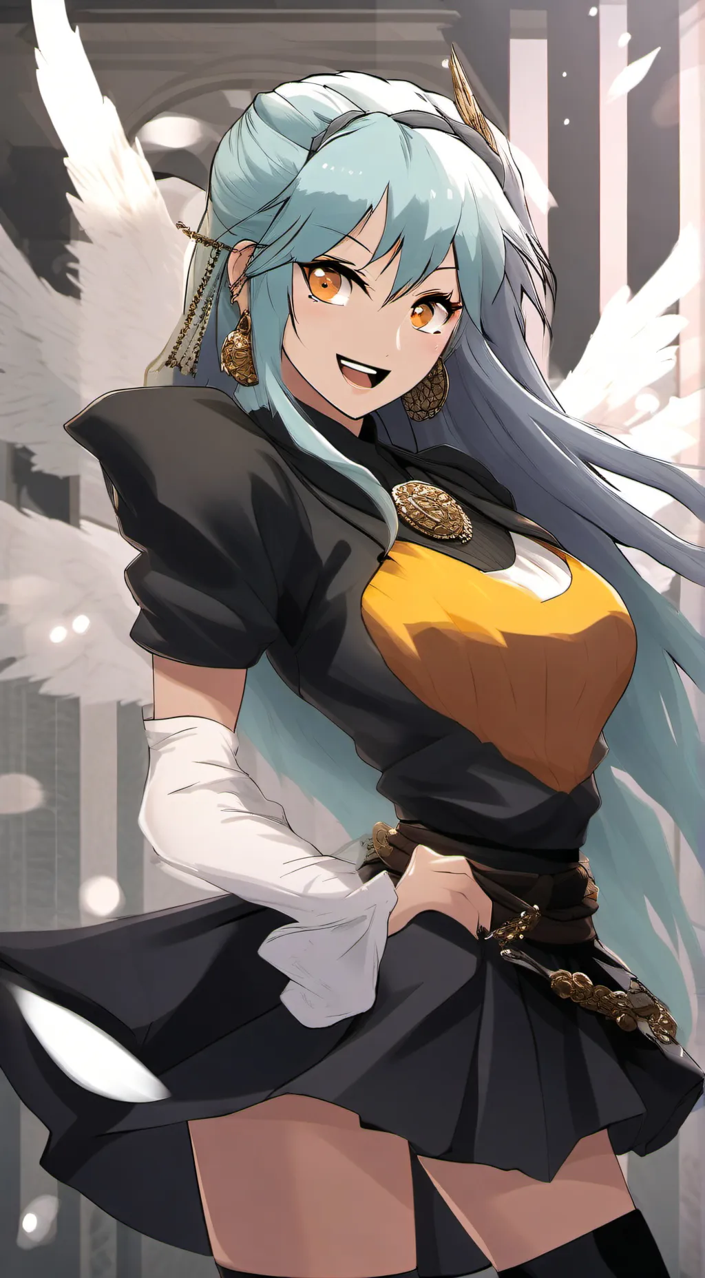 ai character: Bulma background