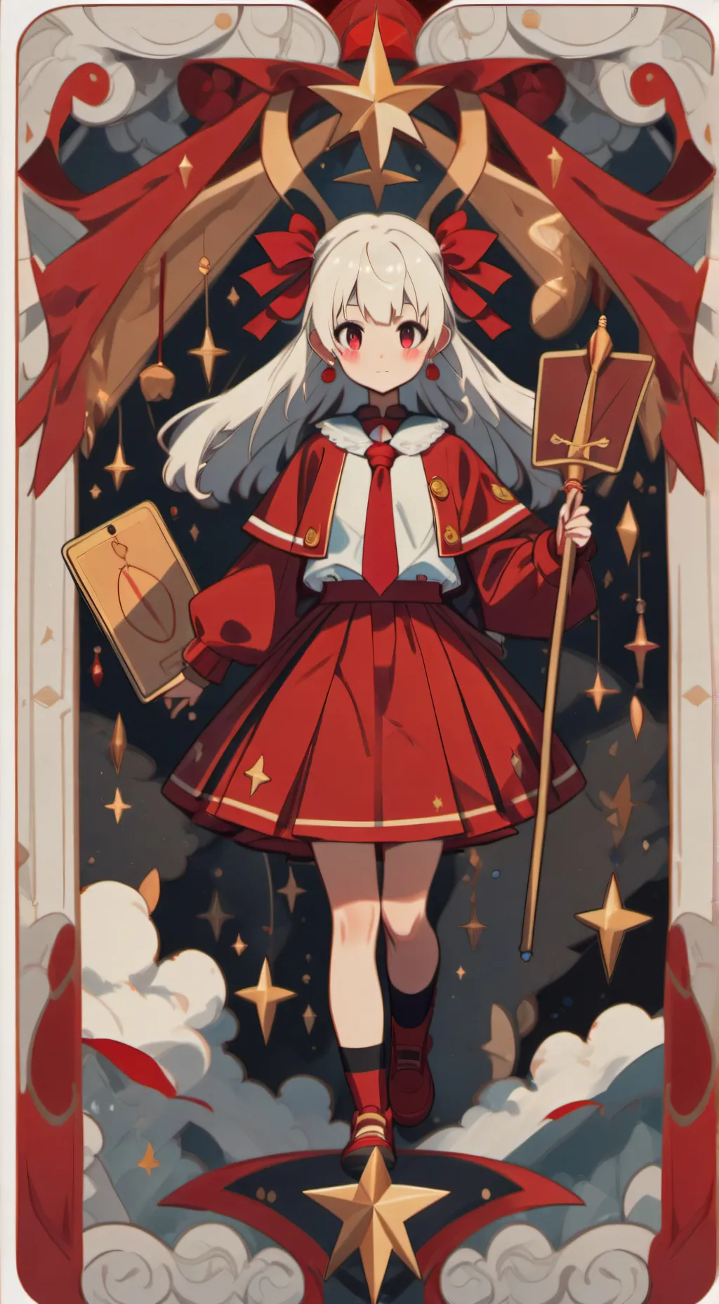 ai character: magic school background