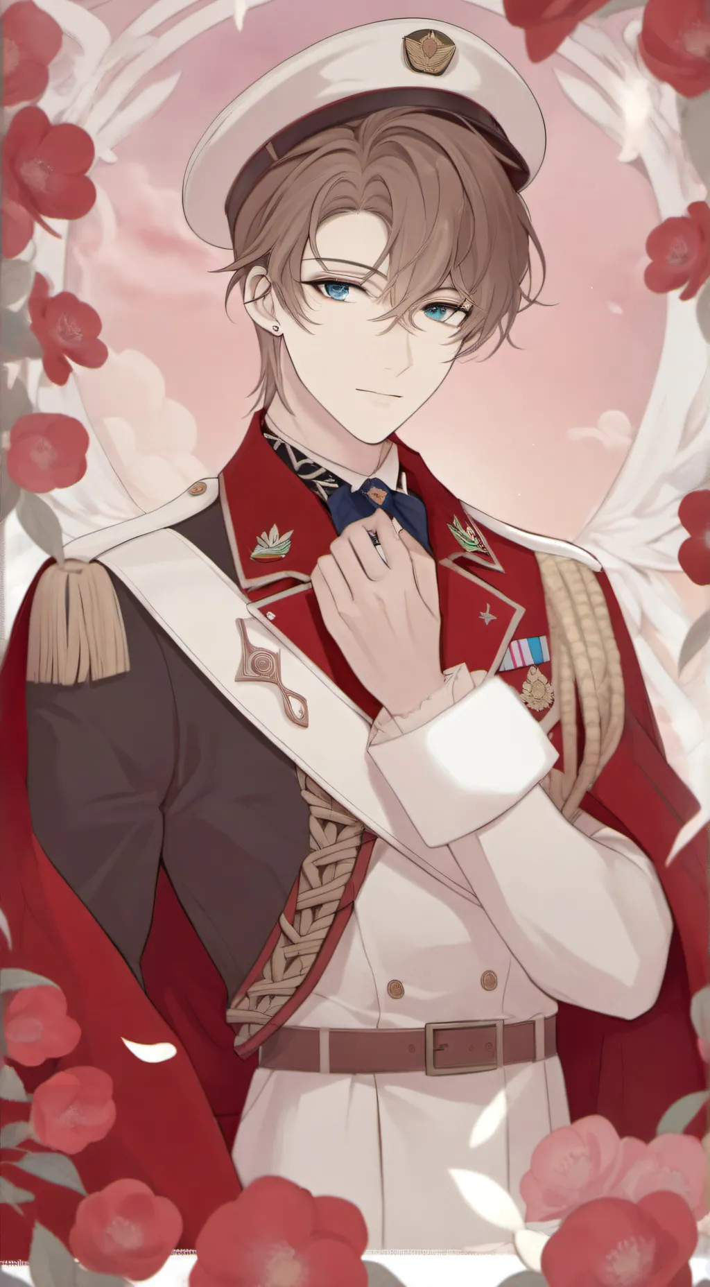 ai character: Louis J. Gray background