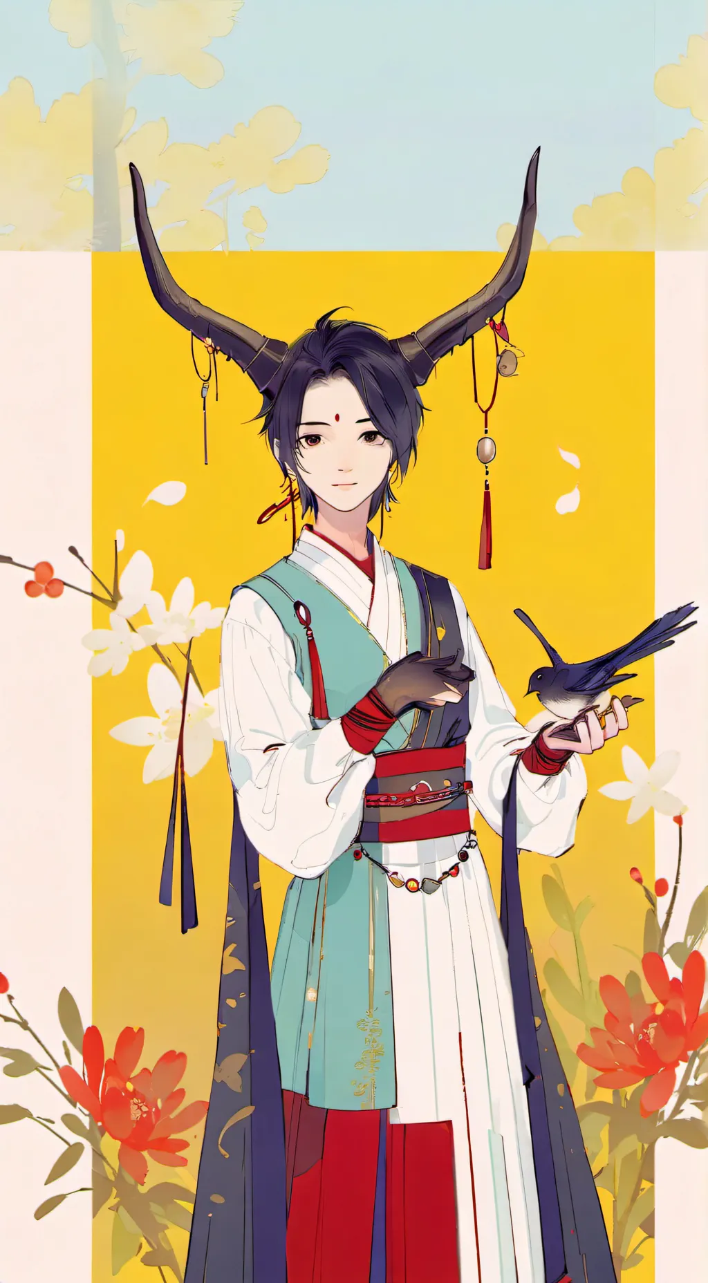 ai character: ancient school background