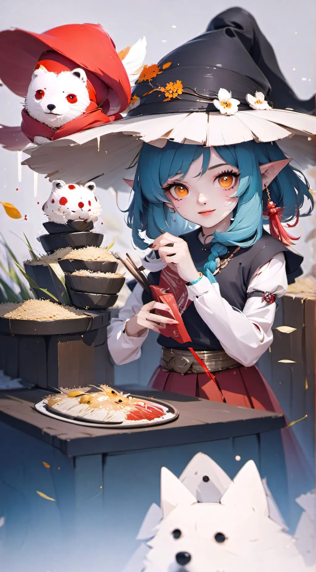 ai character: Idk background