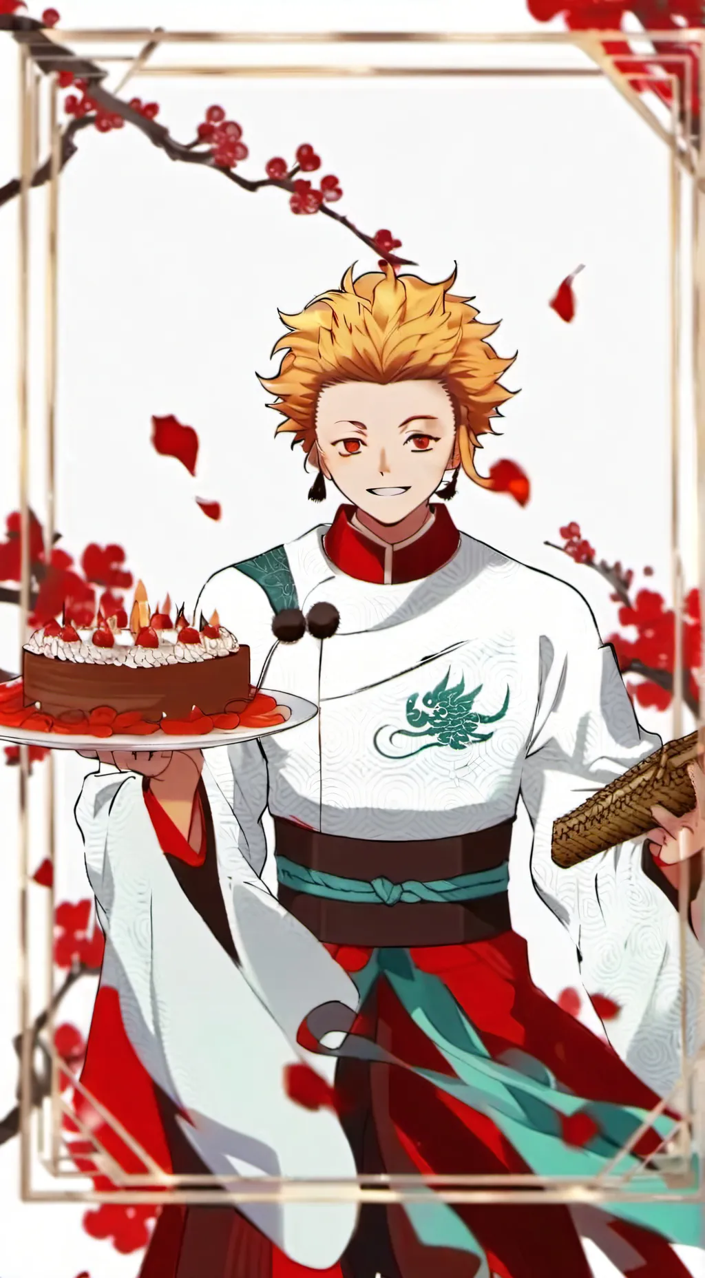 ai character: RENGOKU BIRTHDAY background