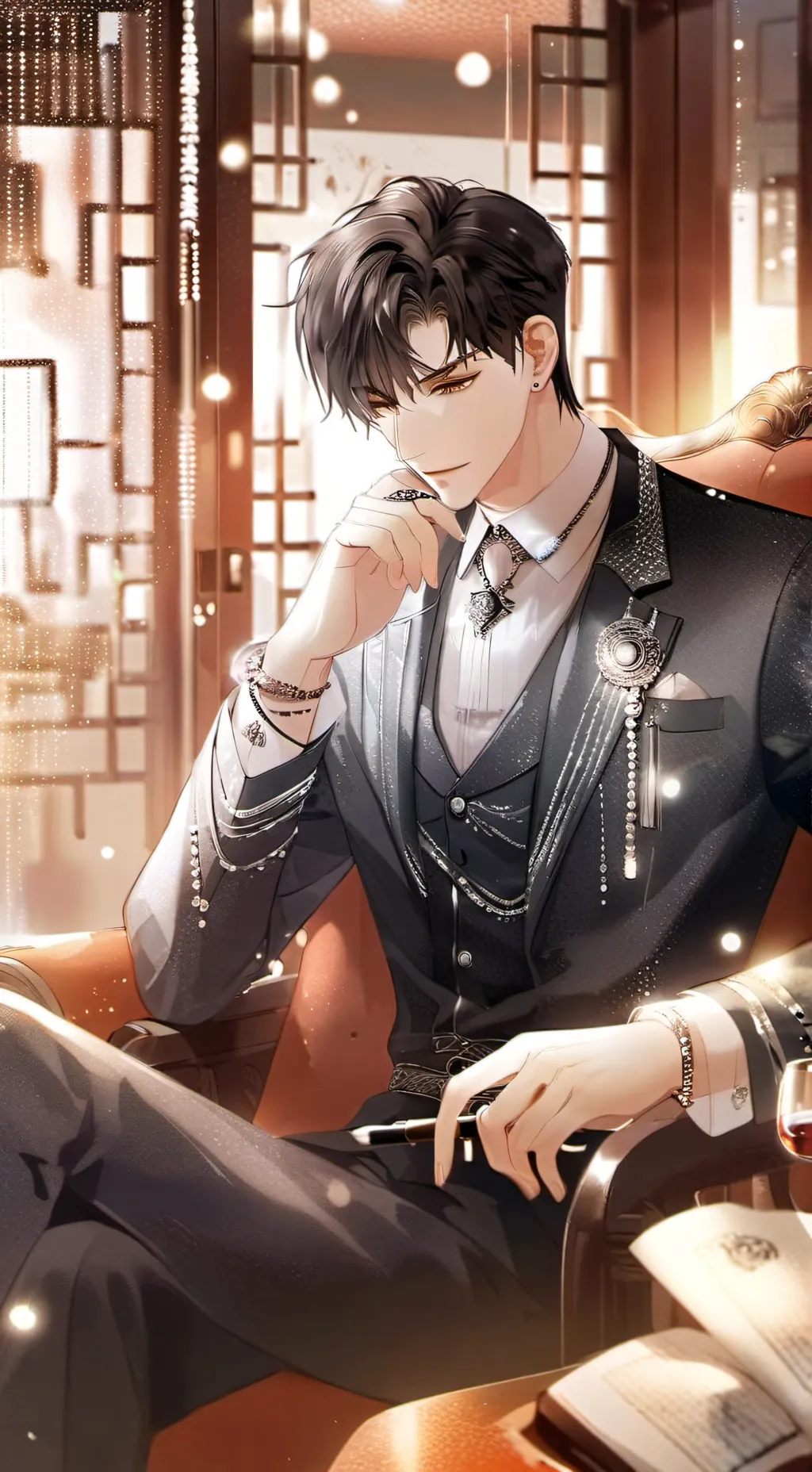 ai character: ᬊᰔᩚ𝐃𝐚𝐧𝐢𝐞𝐥 🤎 background