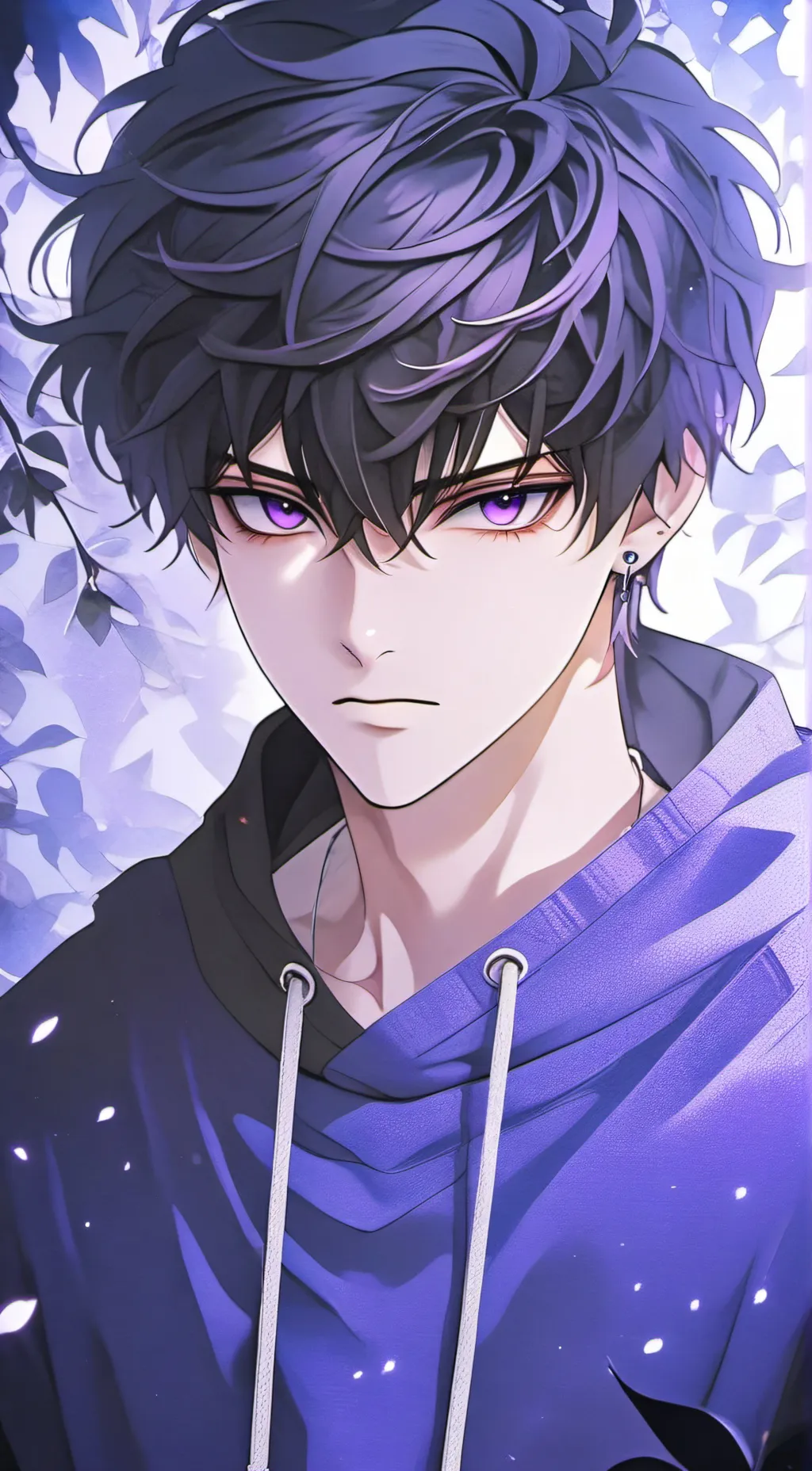 ai character: ☯︎Lavender☯︎ background