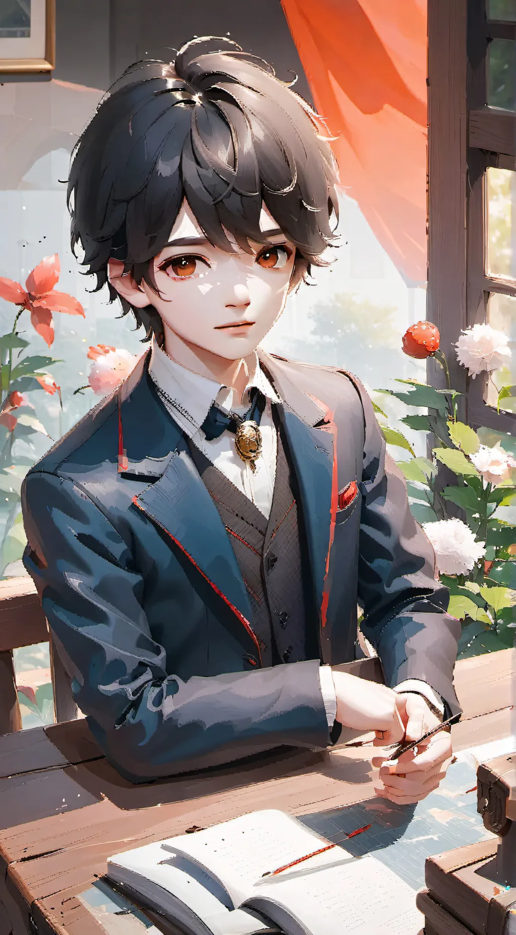 ai character: Cole background