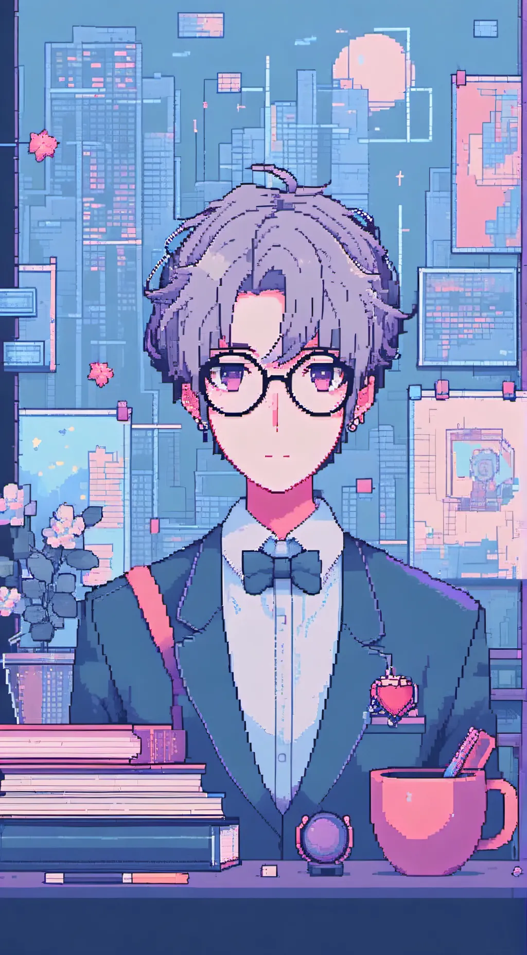 ai character: pro teacher 😎 background