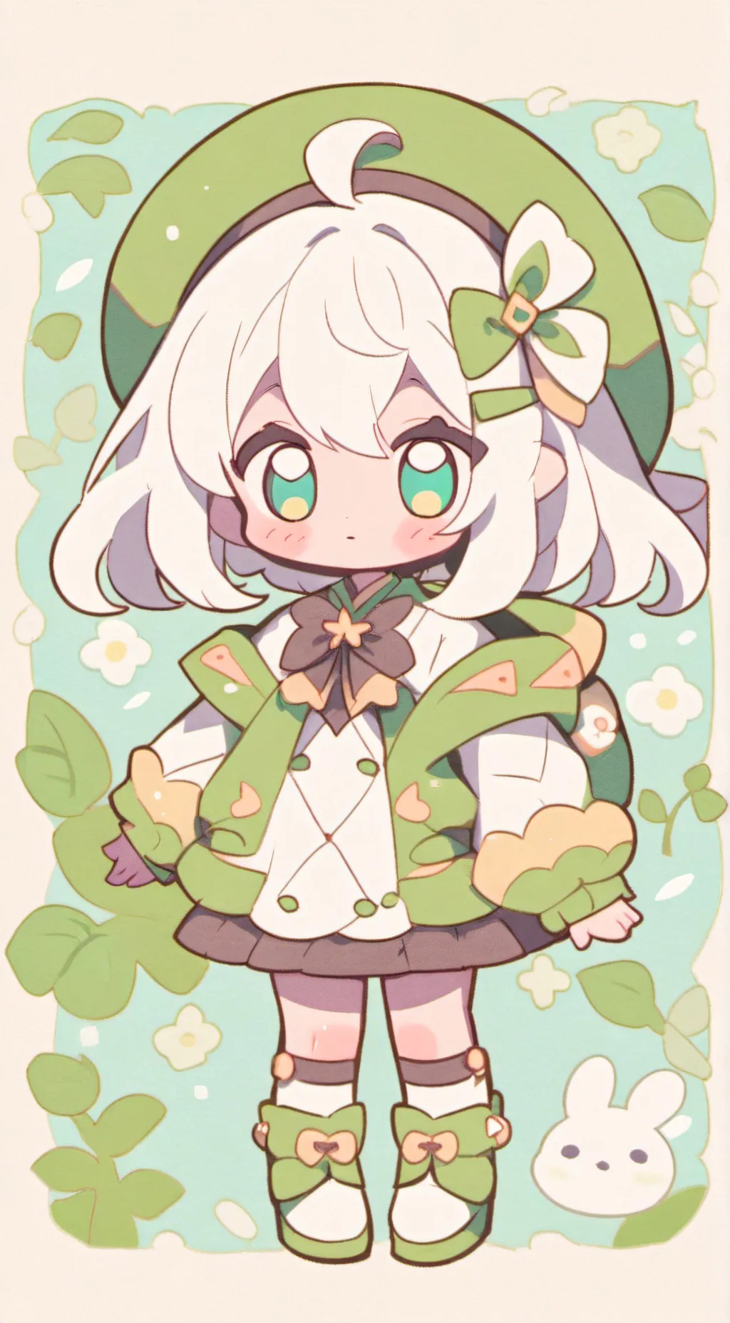 ai character: kny frío  background