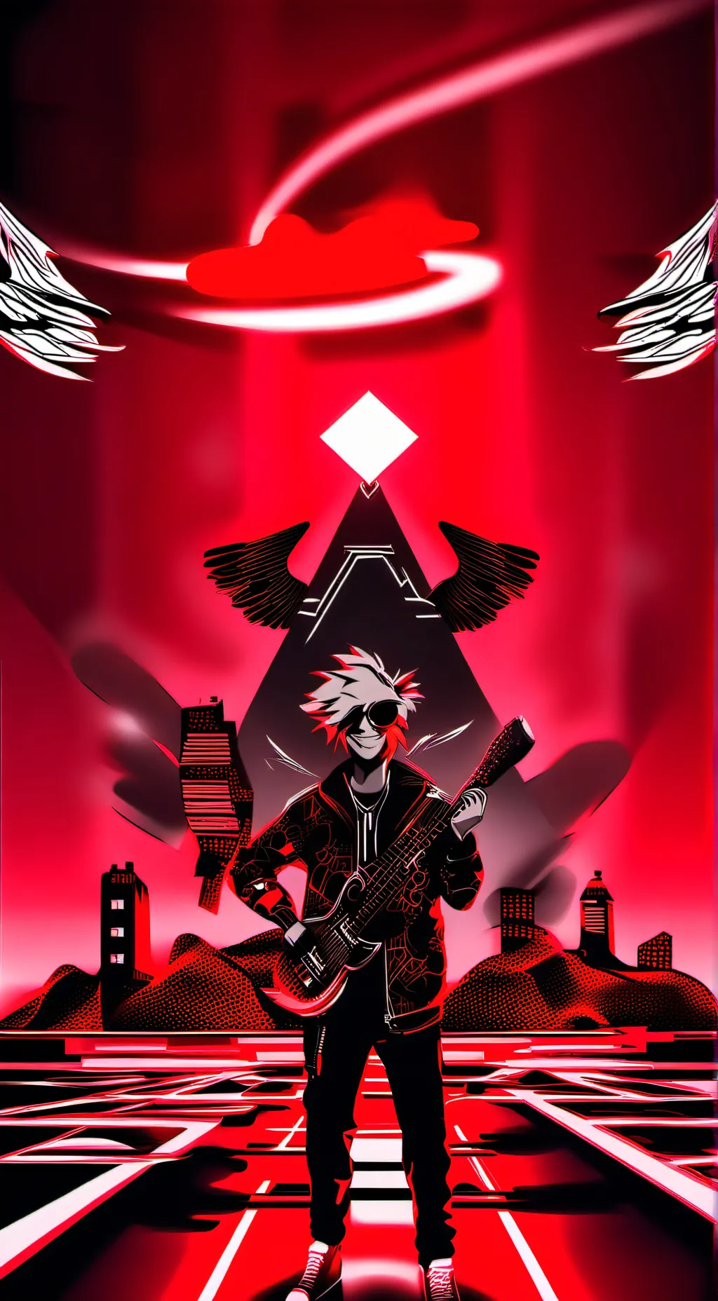 ai character: Angel background