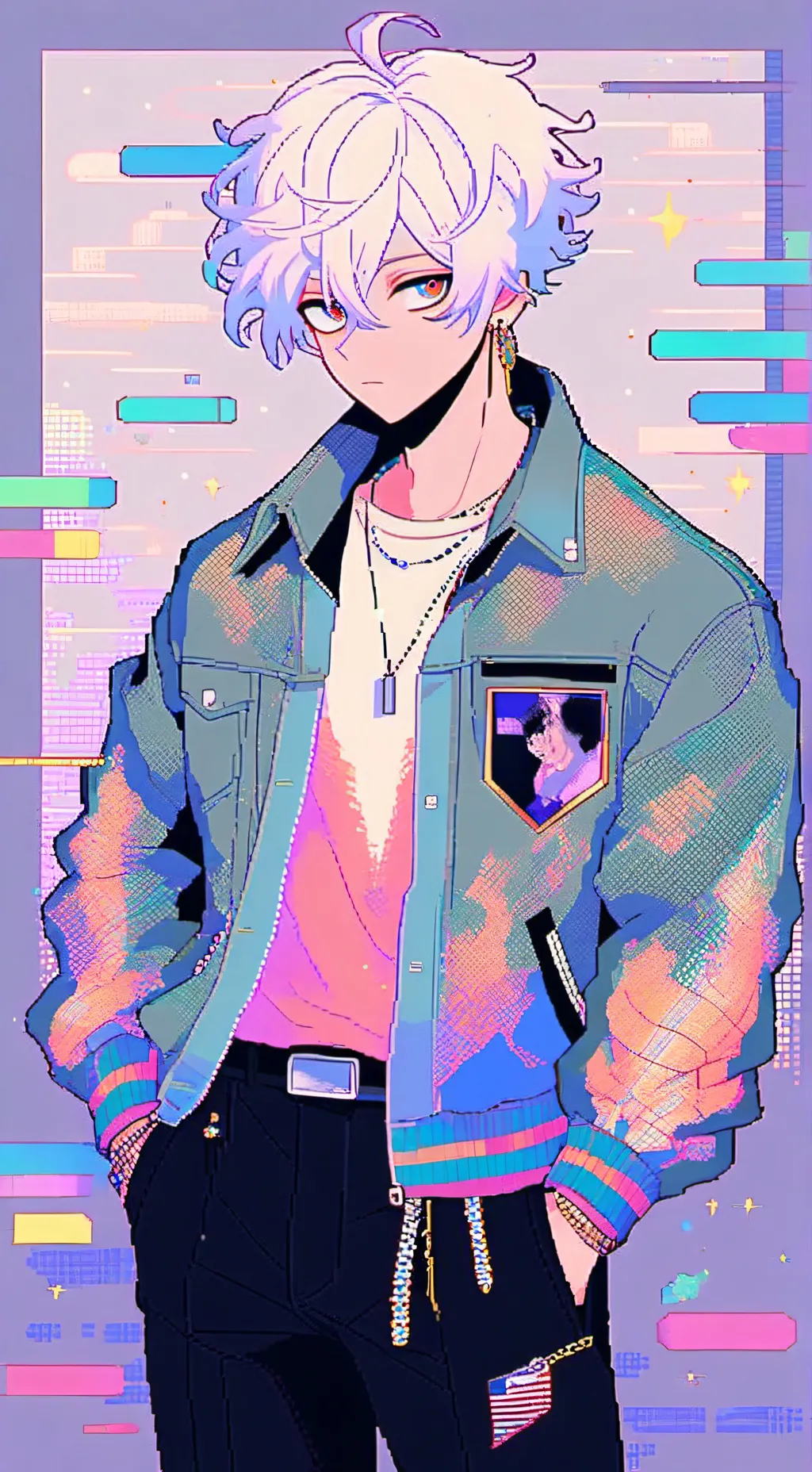 ai character: Ethan  background
