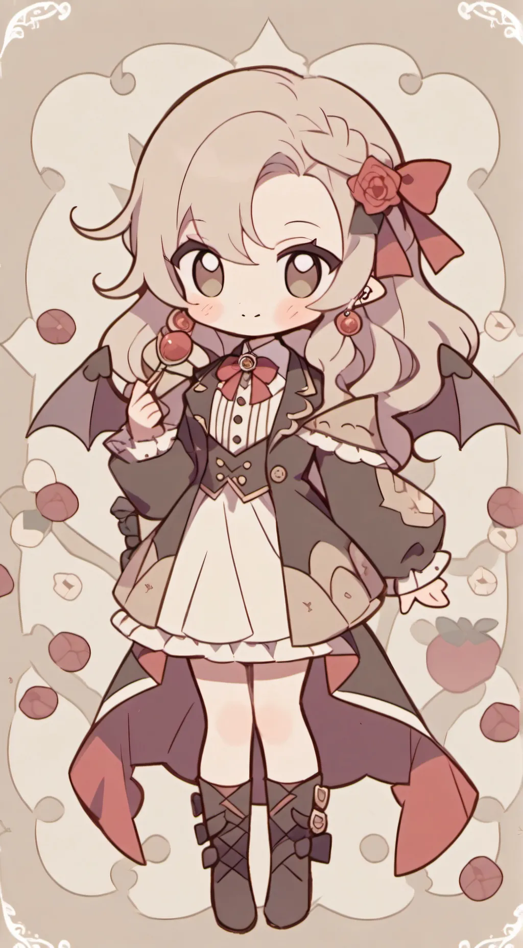 ai character: MHA Vampire 🦇 background
