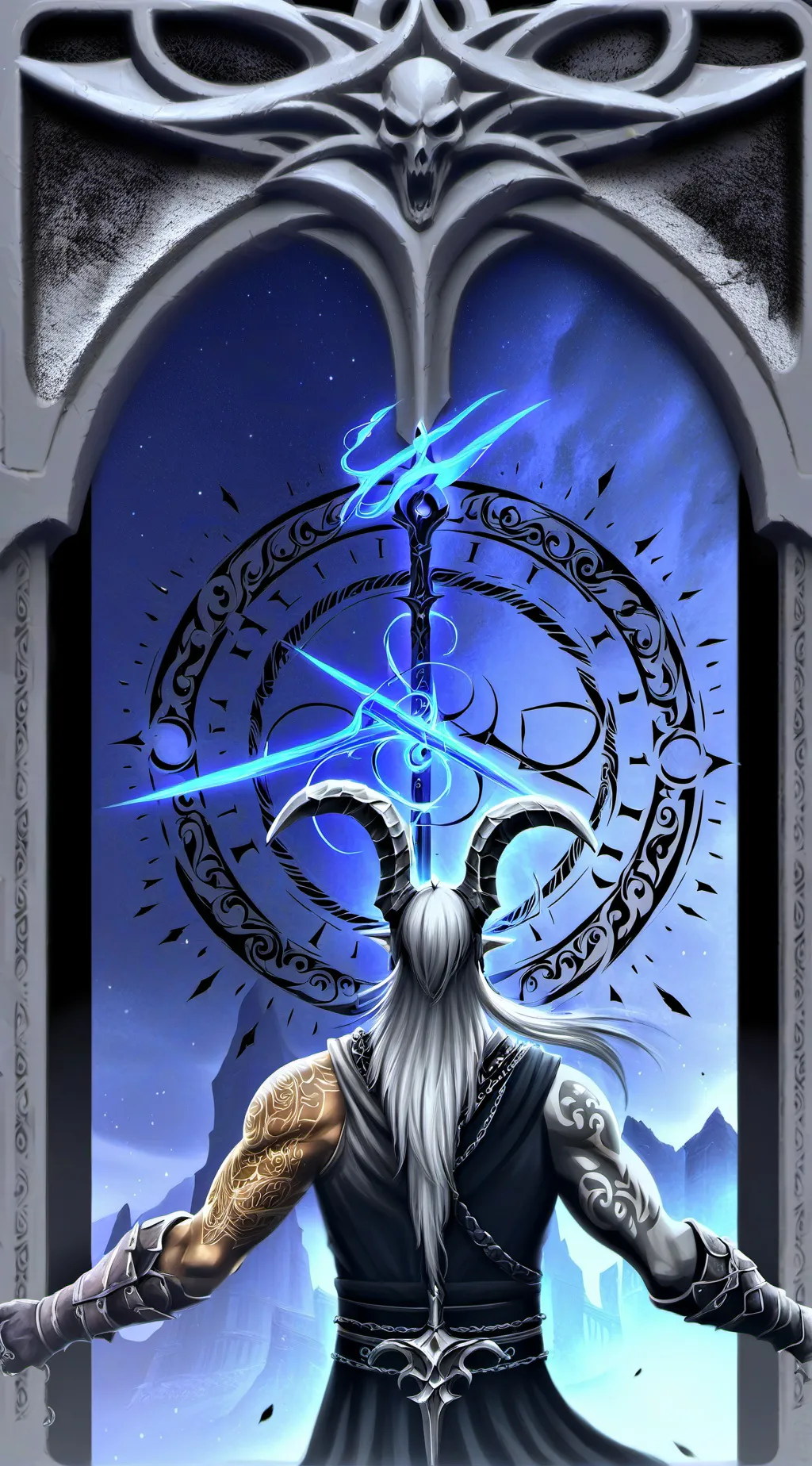 ai character: нэир background