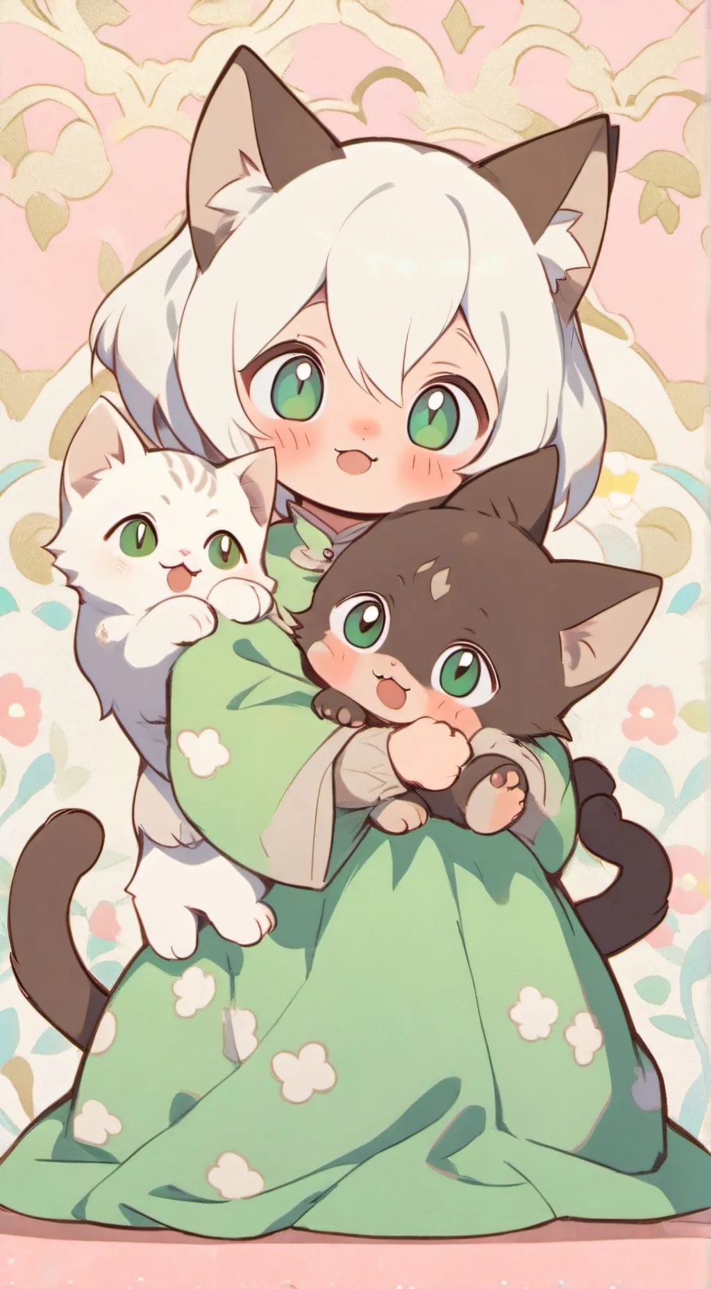 ai character: Whiskerkins background