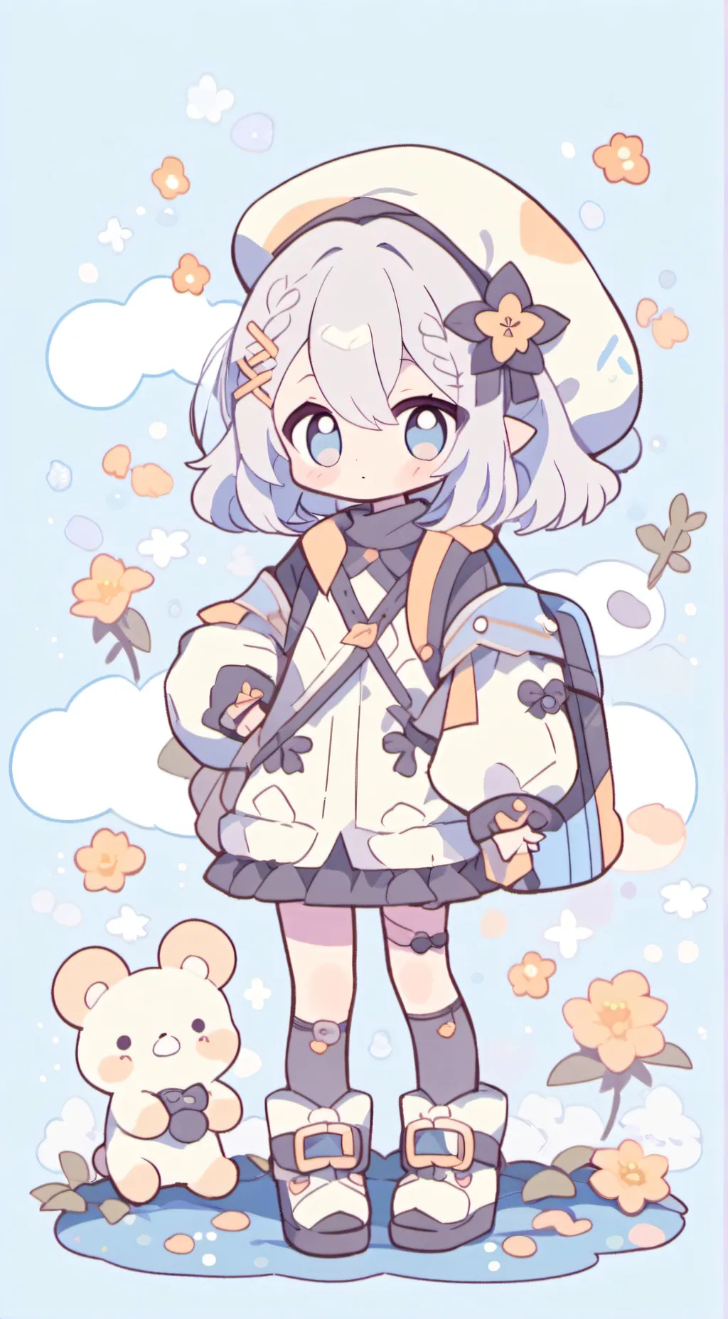 ai character: Demon slayer  background