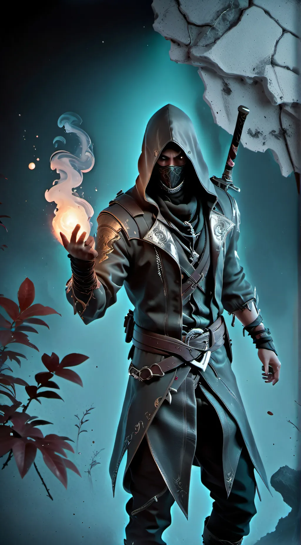 ai character: Scorpion background