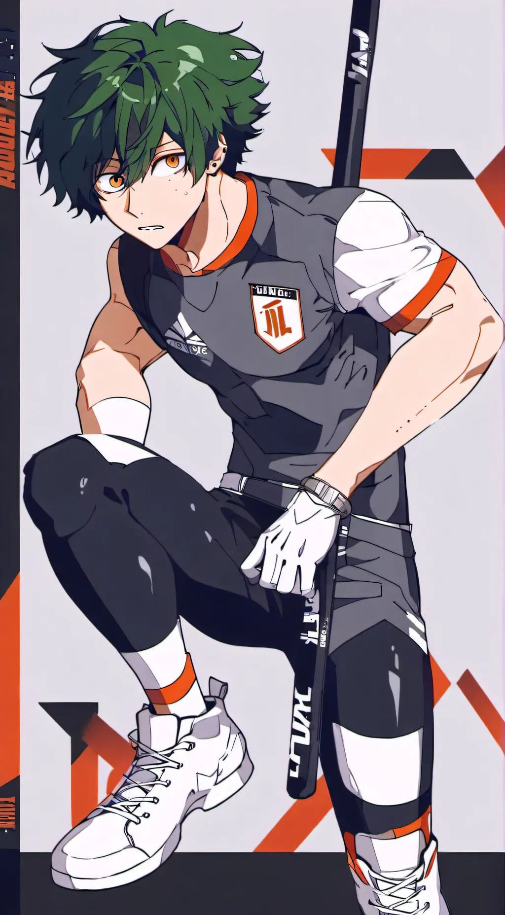 ai character: Deku background