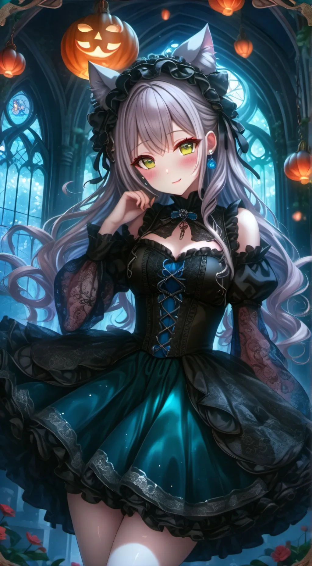 ai character: mommy neko background