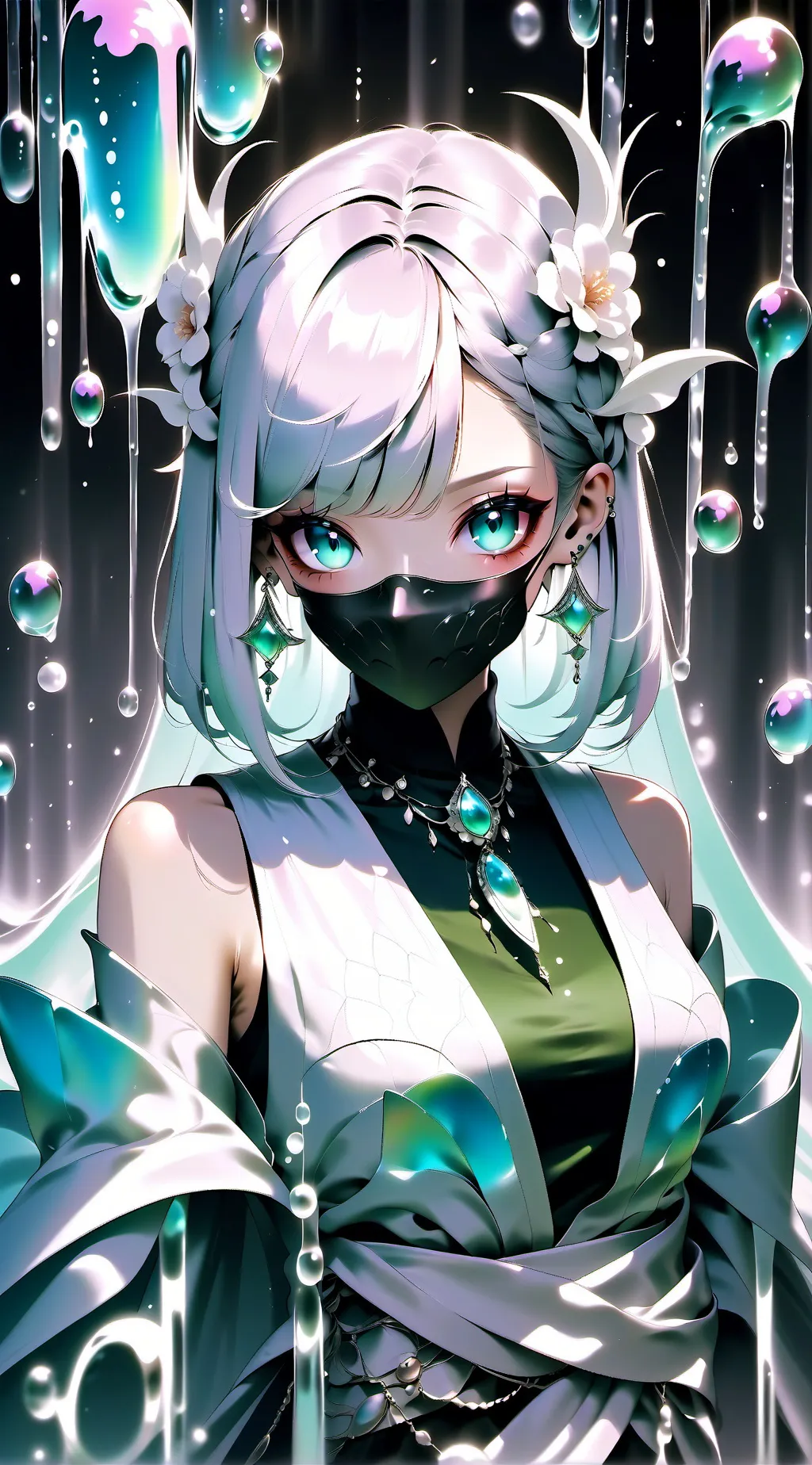 ai character: novia de bakudeku  background
