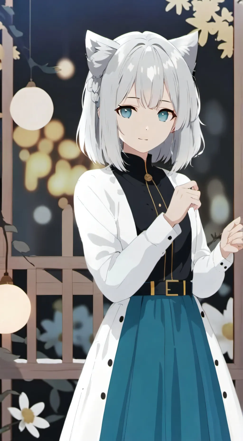 ai character: Вика background