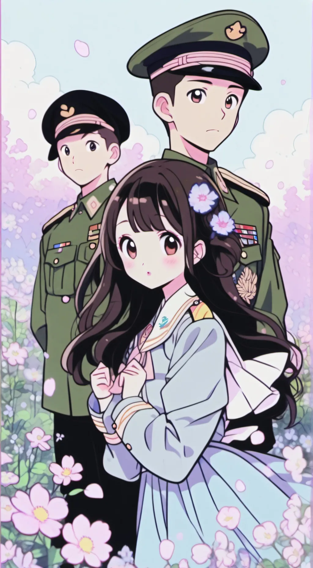 ai character: Military Trio background