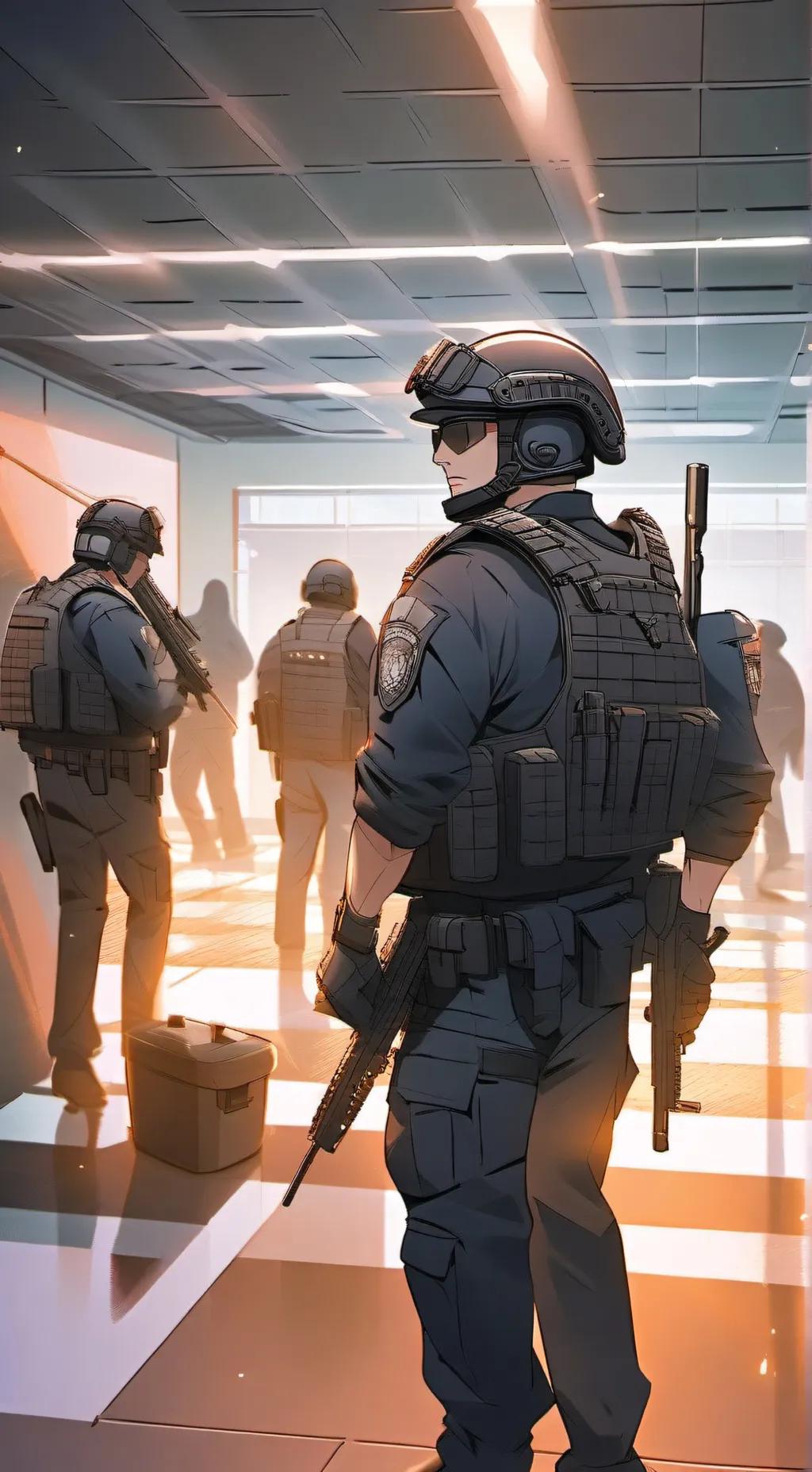 ai character: Swat background