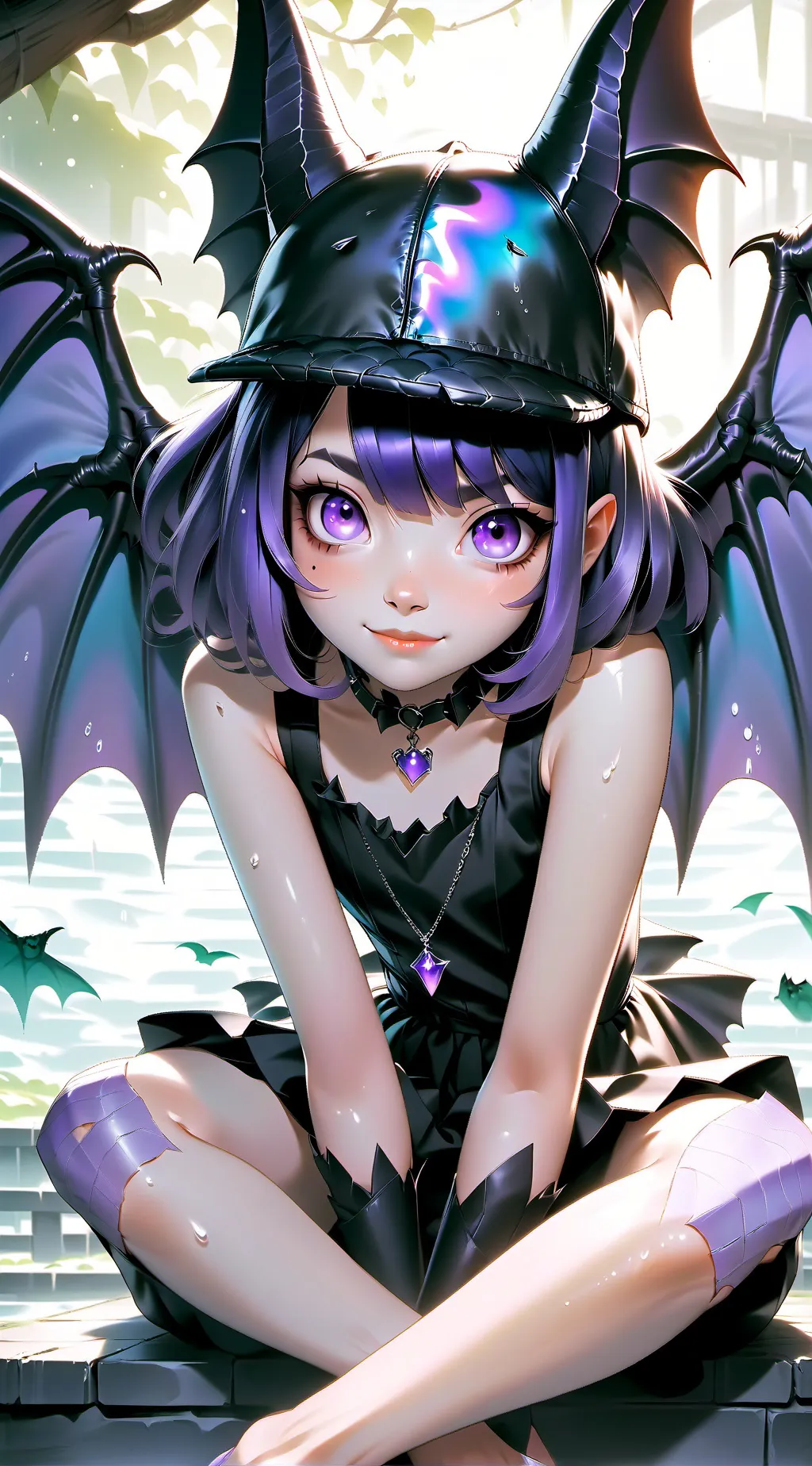 ai character: uzi background