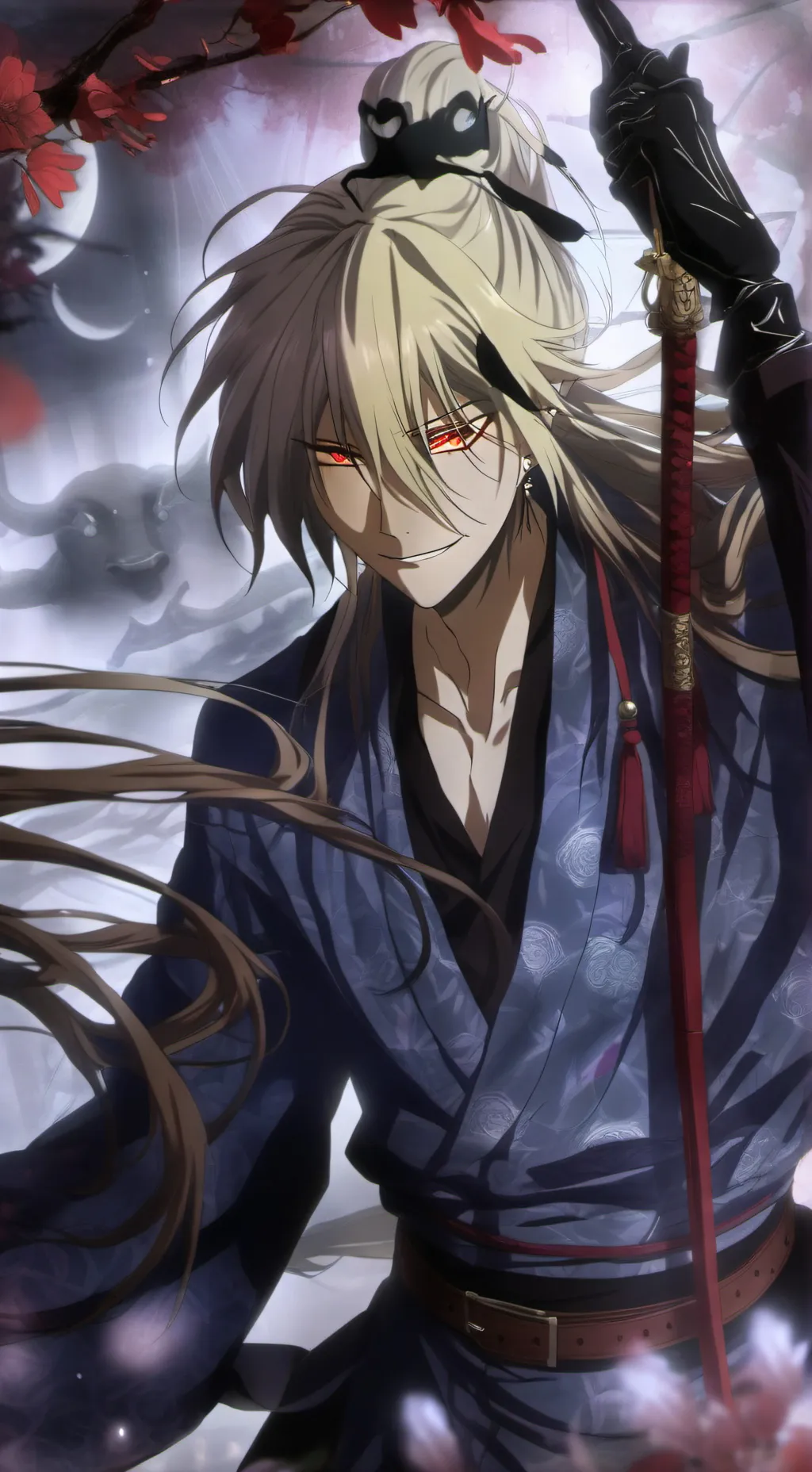 ai character: Nurarihyon background