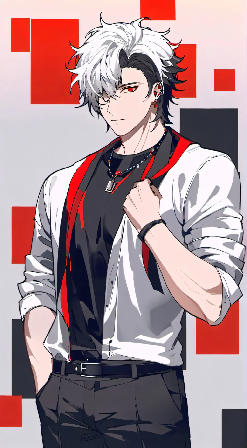 ai character: Kai  background