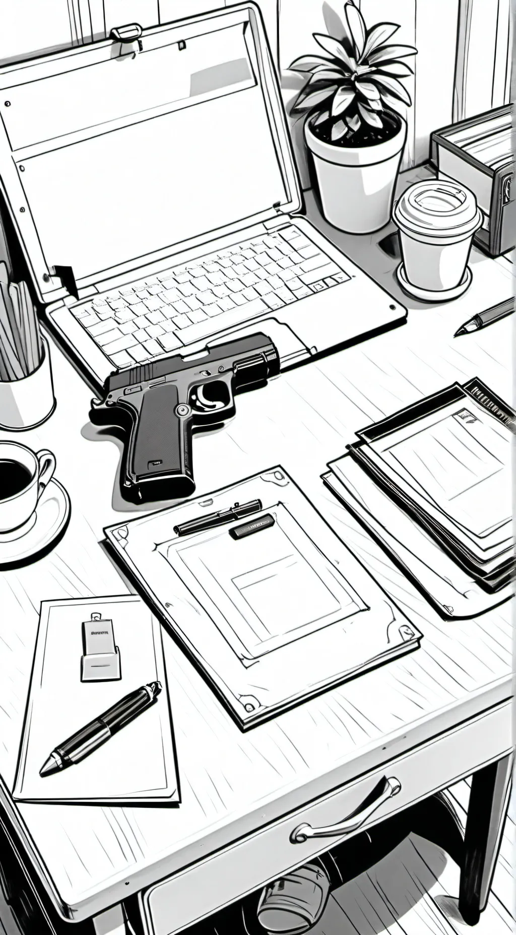 ai character: spy organization  background
