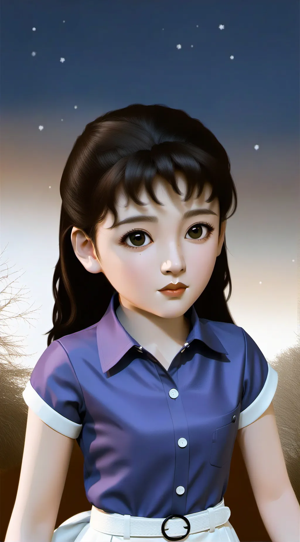 ai character: frisk background