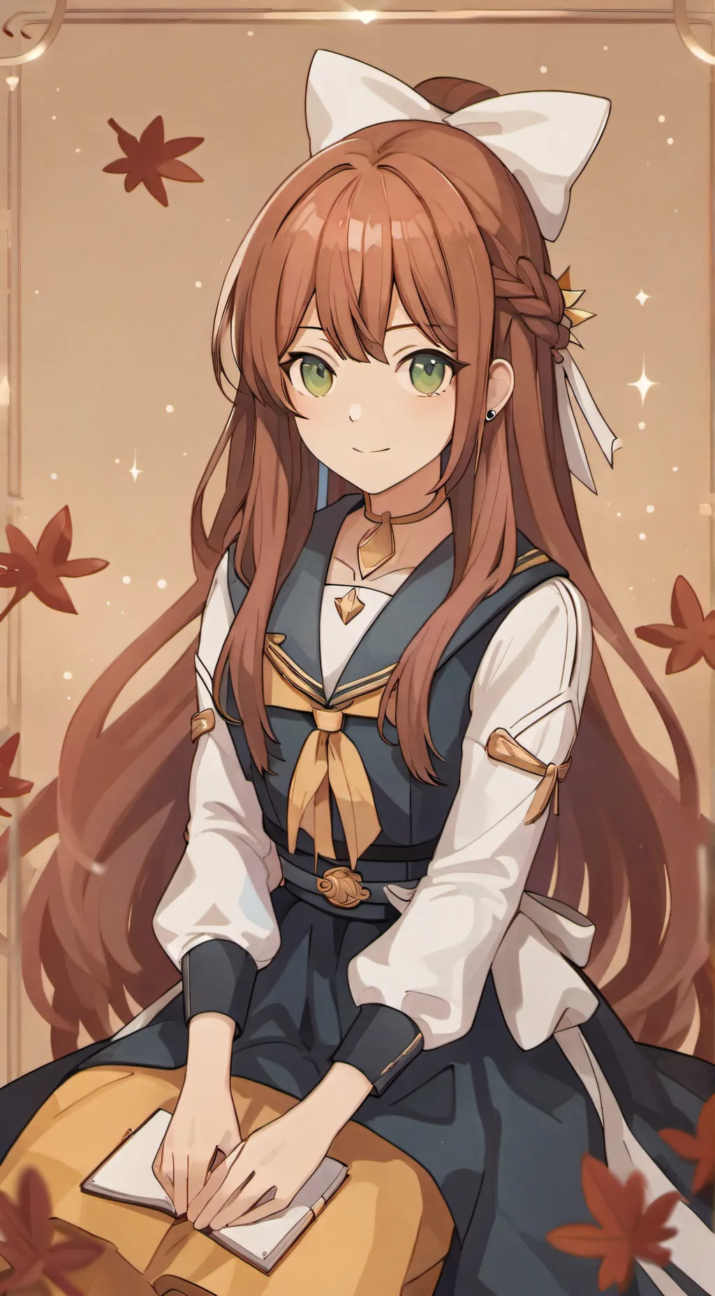 ai character: Monika background