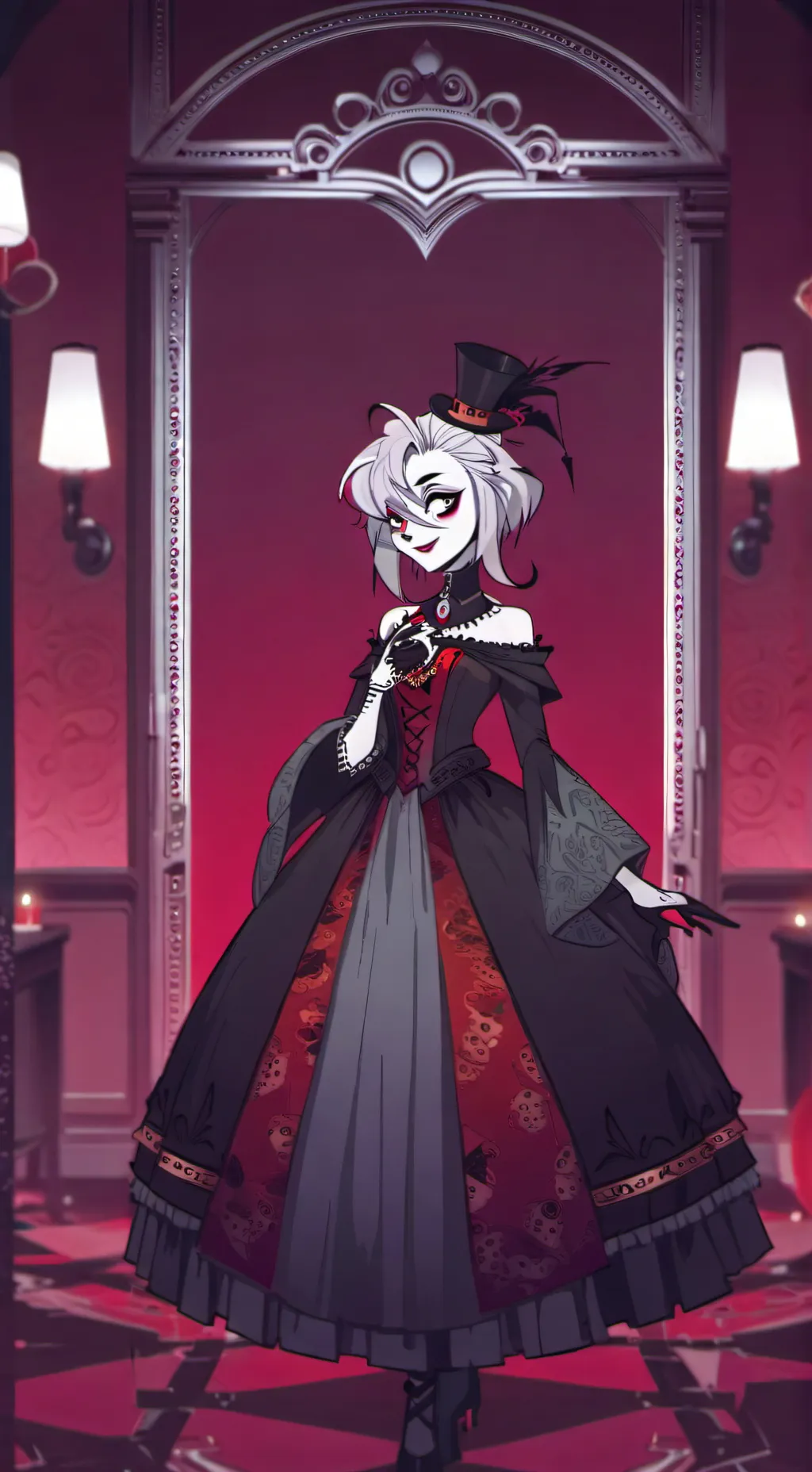 ai character: Angel dust background