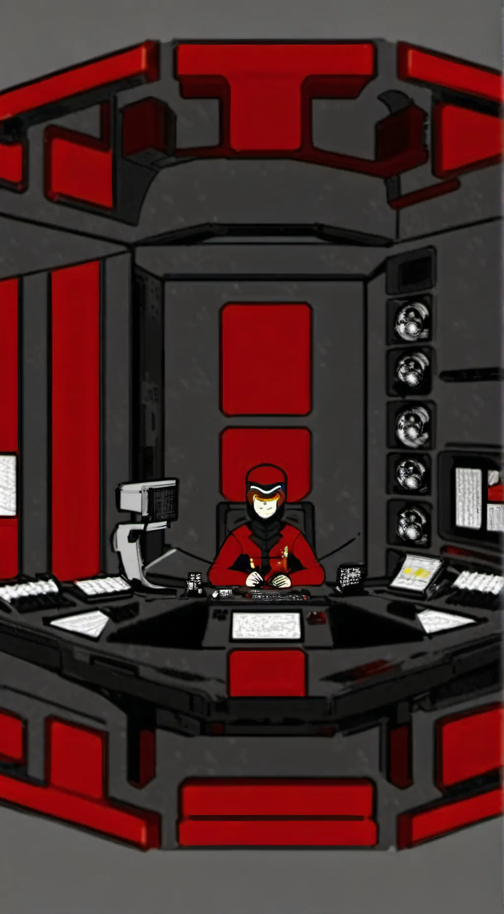 ai character: Forsaken(swap au) background