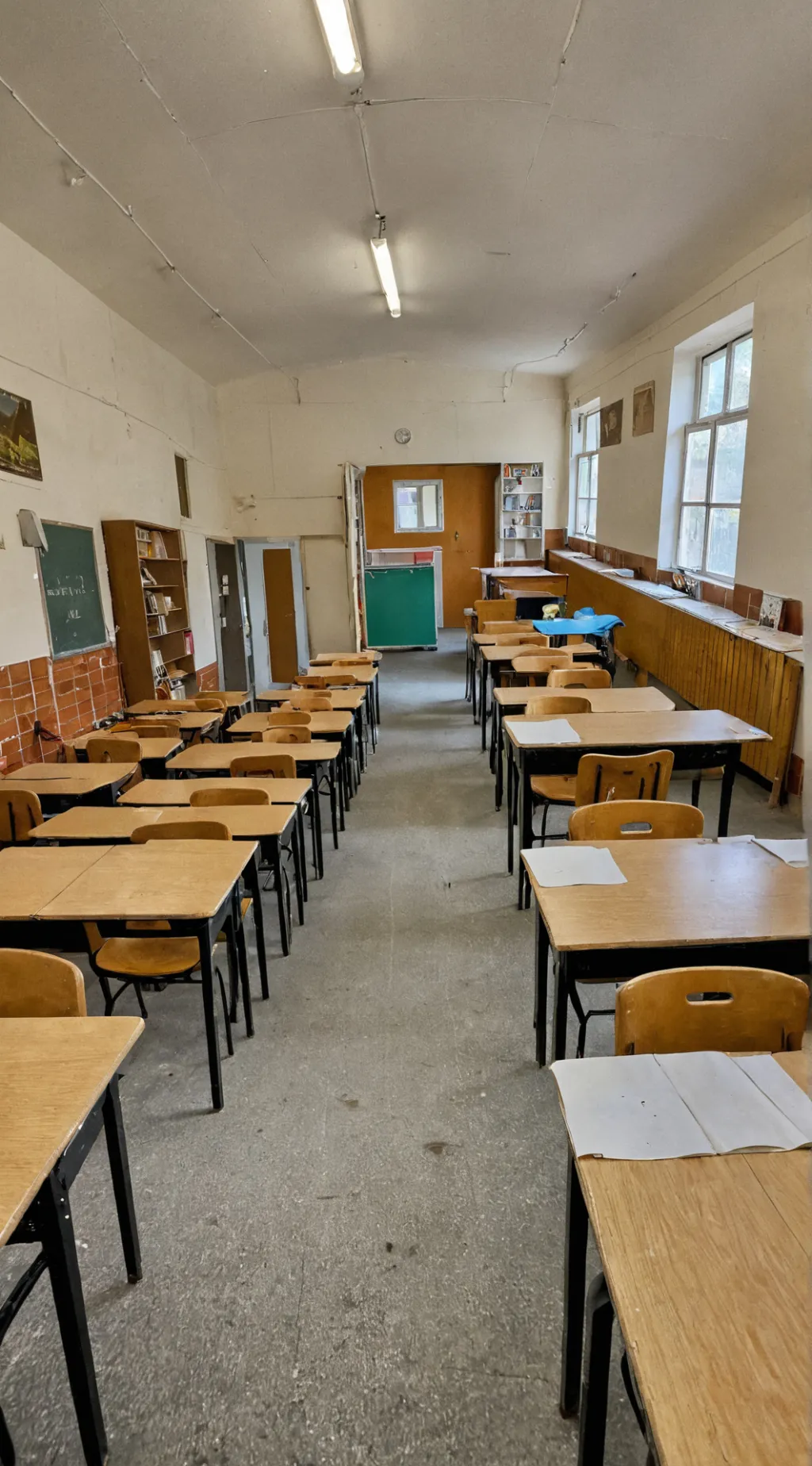 ai character: Highschool drama background