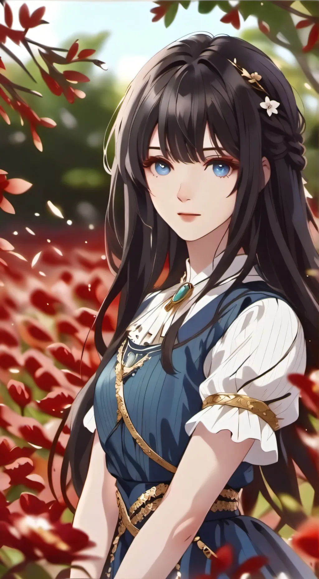 ai character: Elara background