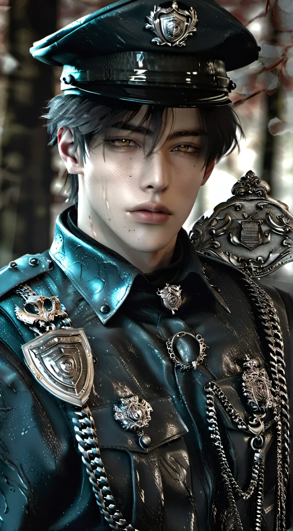 ai character: Bruce 👮 background