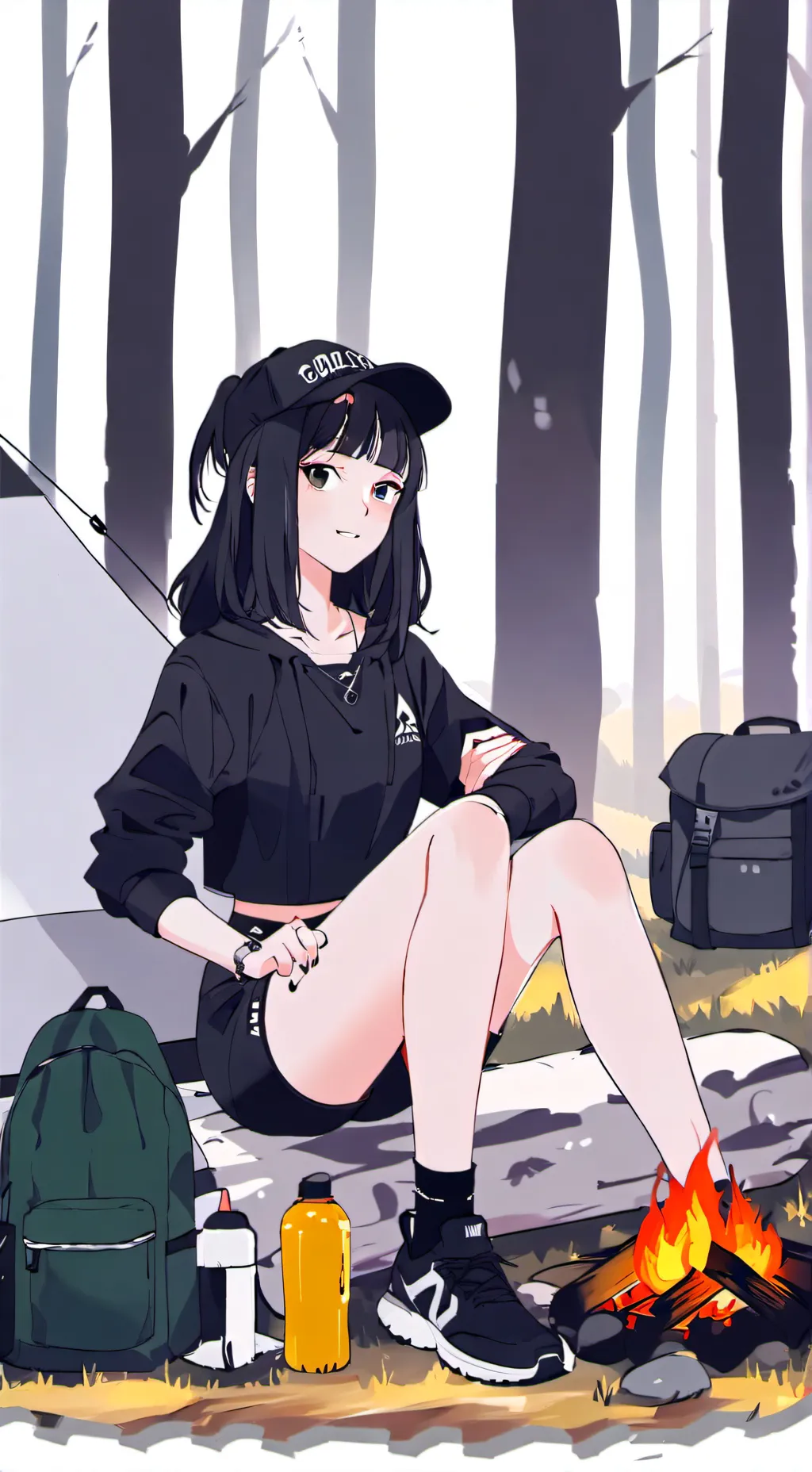 ai character: lily background
