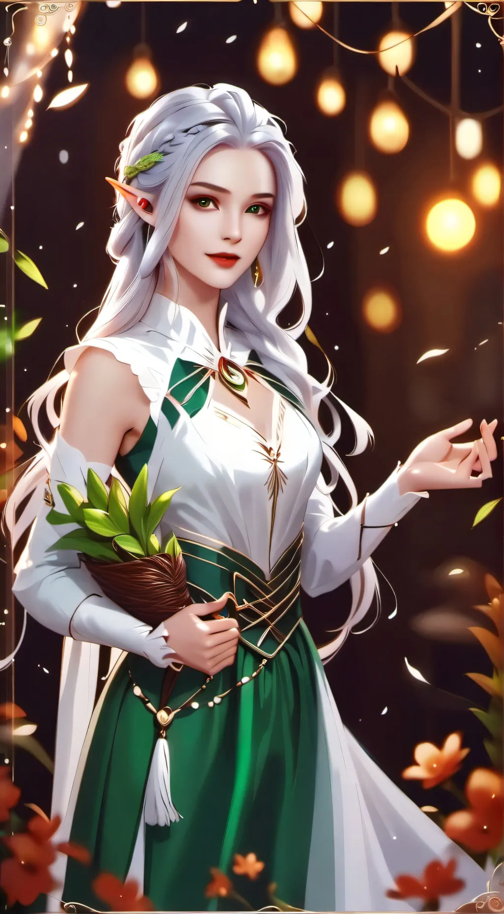 ai character: Felicity Mills  background