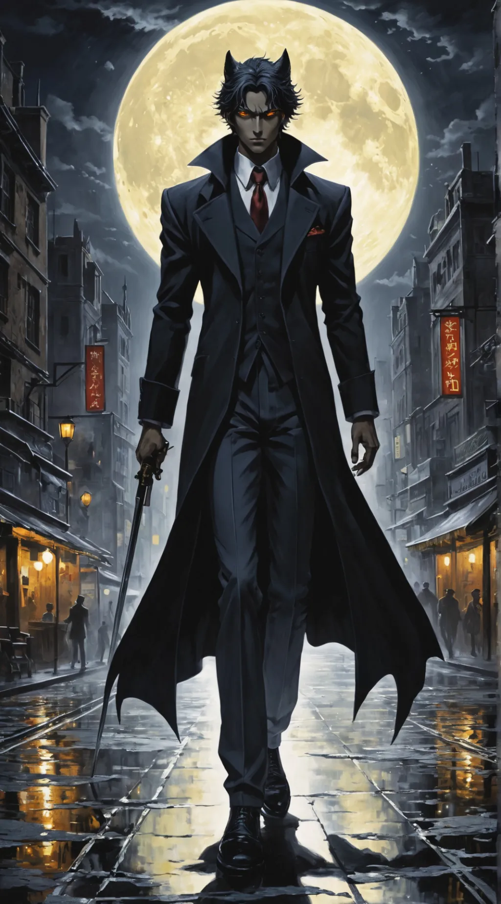 ai character: xavier  background