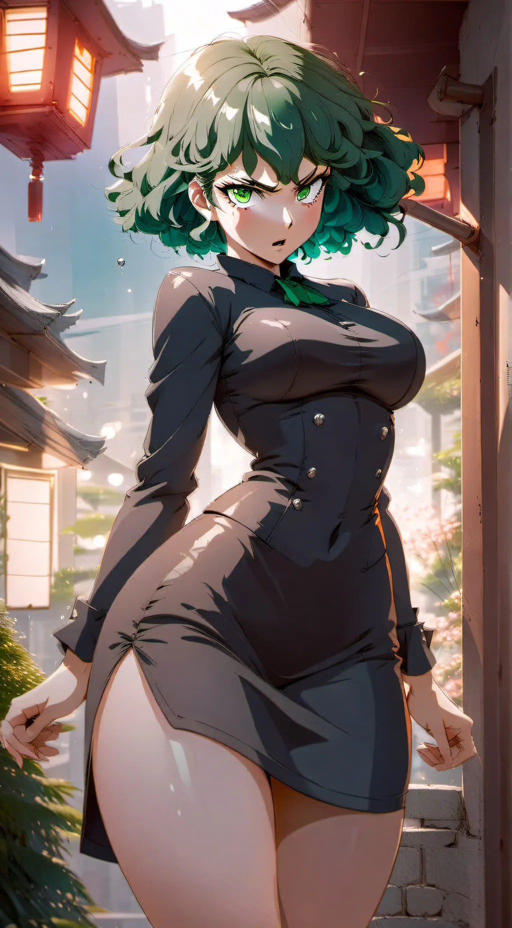 ai character: Tatsumaki background