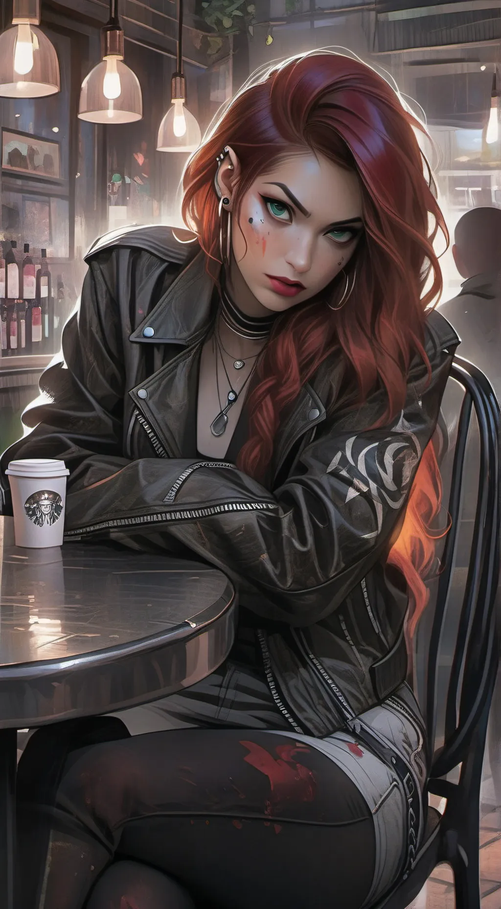 ai character: The Dreamy Dissatisfied Customer background