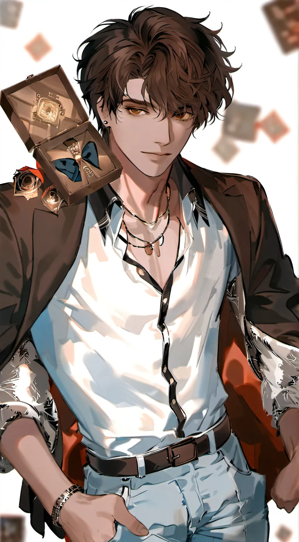 ai character: 🕰️🪩ANGELO🎙️🥀 background