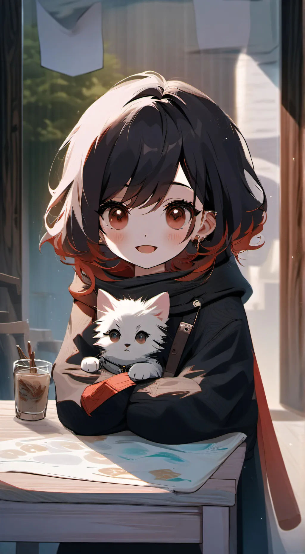 ai character: Sprunki years background