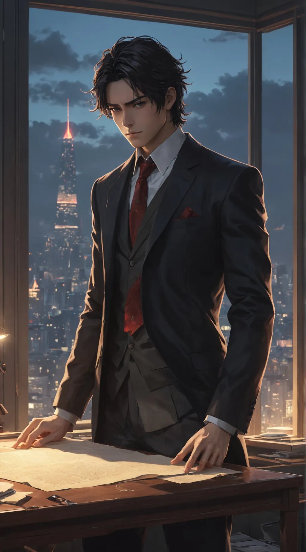 ai character: Raphael background