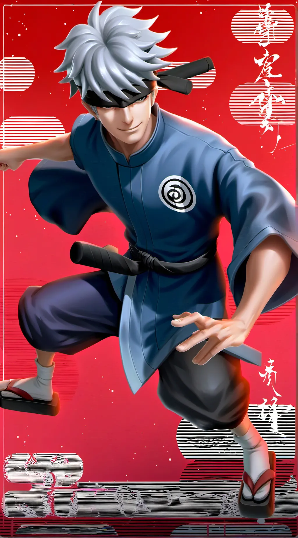 ai character: Satoru Gojo background