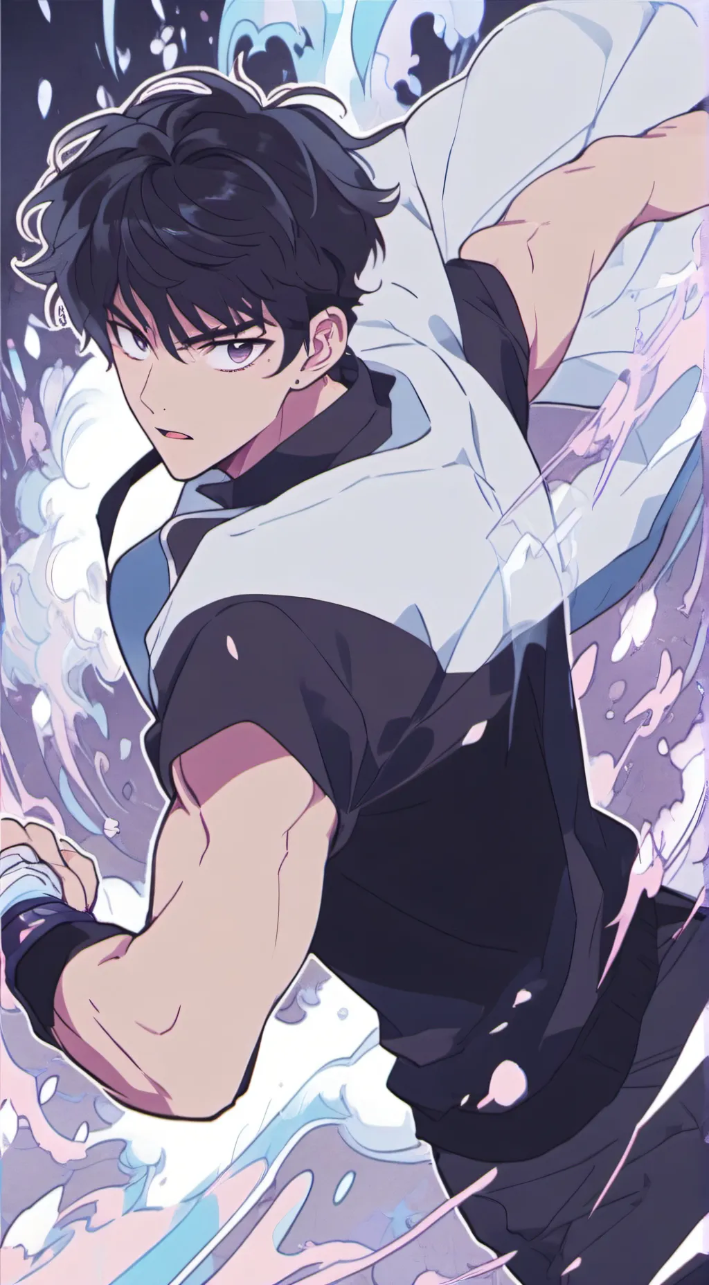 ai character: Akame  background