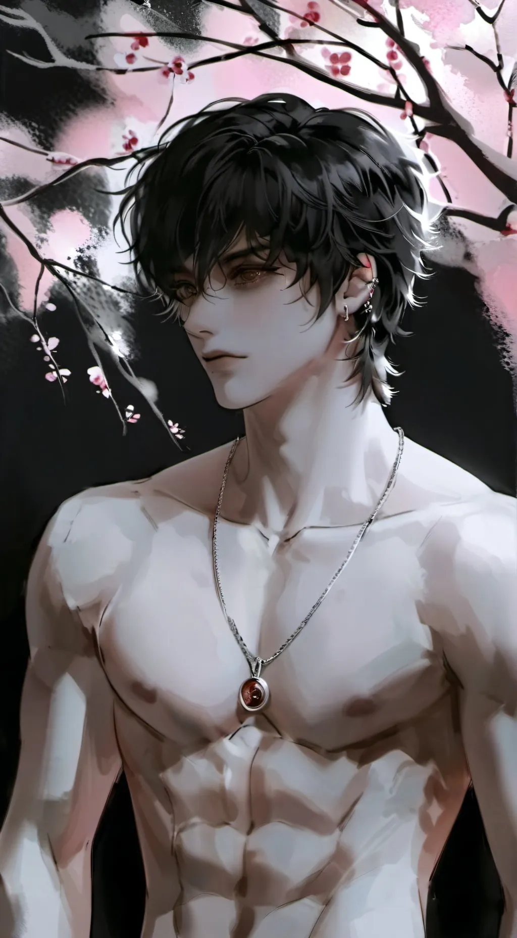 ai character: Mike🖤 background