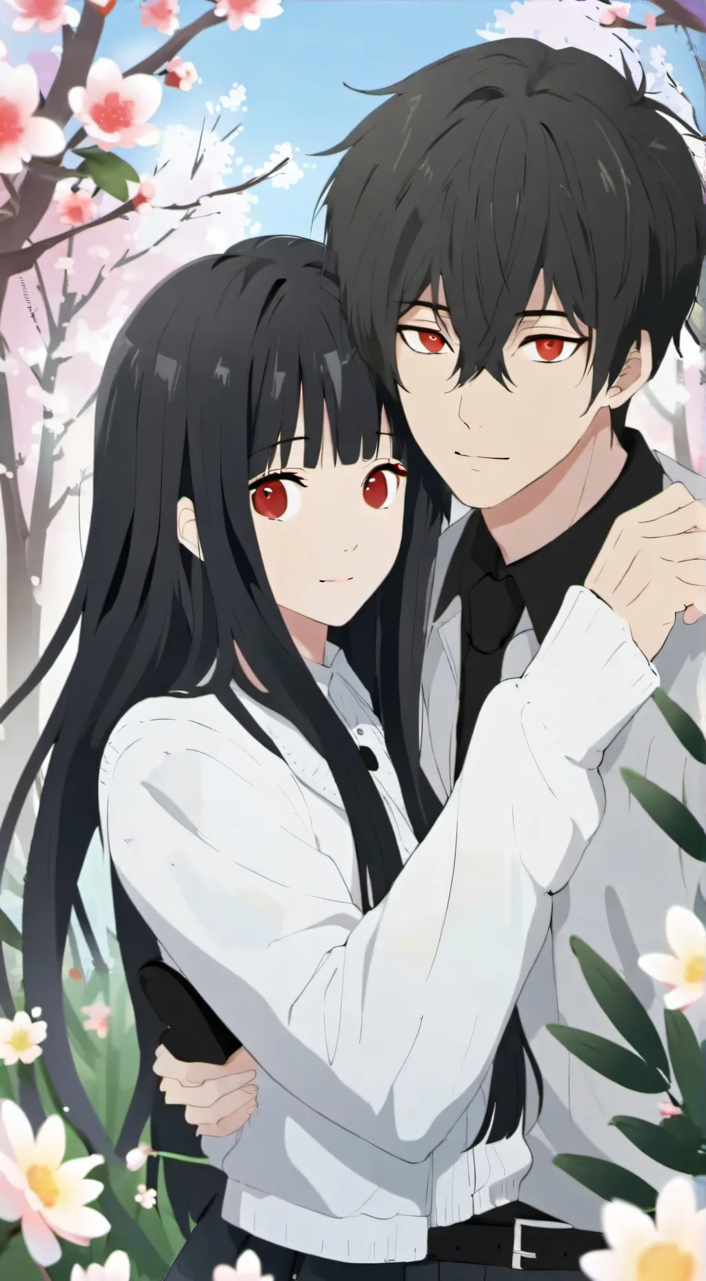 ai character: Enemies to lovers background
