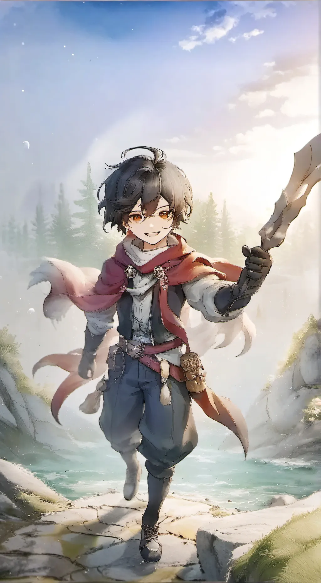 ai character: Forsaken/idiotas background