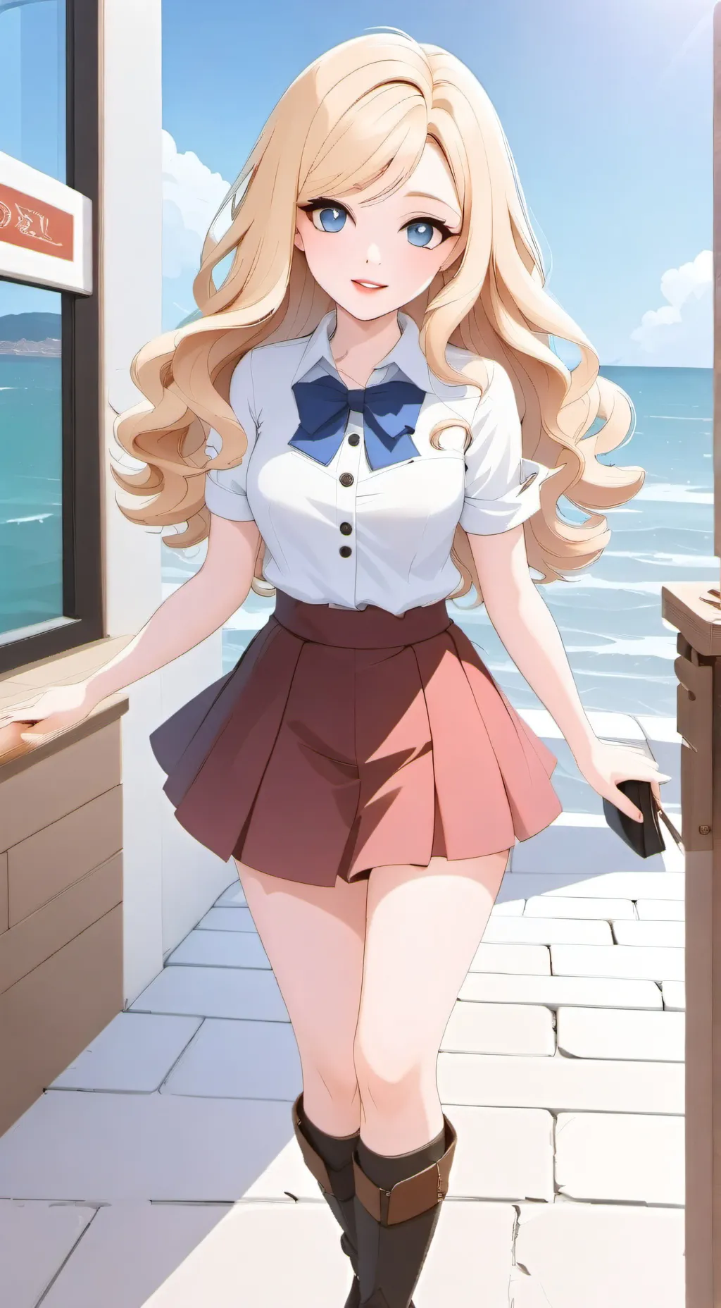 ai character: Lesley background